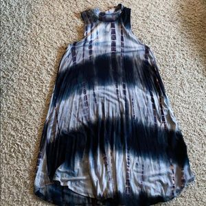 Tye dye halter dress